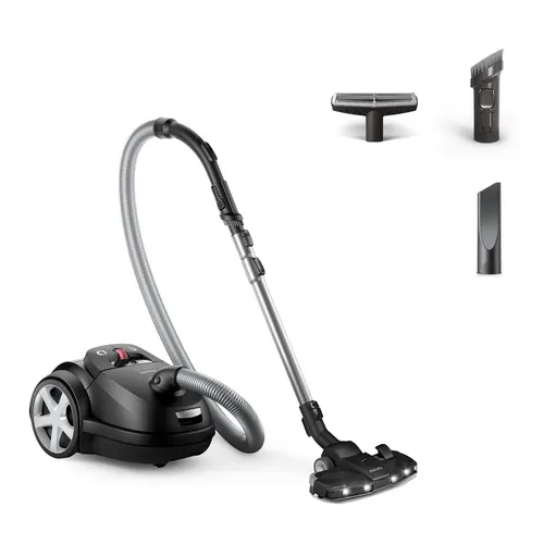 Philips 8000 series XD8122/10 odkurzacz 4 l Cylinder próżniowy Suchy 900 W Worek na kurz