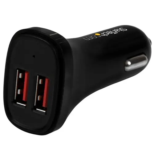 StarTech.com USB2PCARBKS ładowarka do urządzeń przenośnych Uniwersalne Czarny Zapalniczka Automatyczna