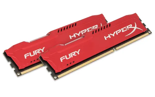 HyperX FURY Red 8GB 1333MHz DDR3 moduł pamięci 2 x 4 GB 240-pin DIMM