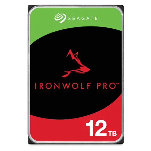 Seagate IronWolf Pro ST12000NT001 dysk twardy 12 TB 7200 RPM 256 MB 3.5" SATA III