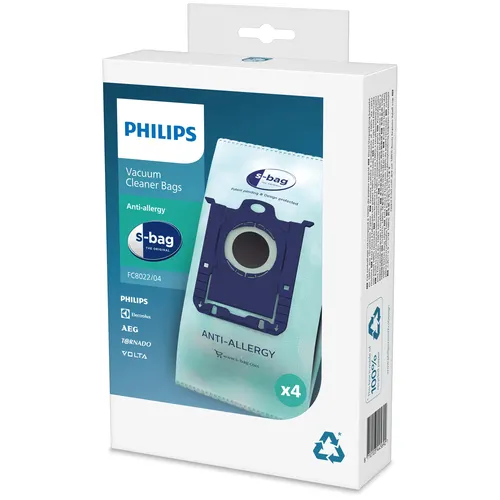 Philips s-bag Worki do odkurzaczy workowych FC8022/04