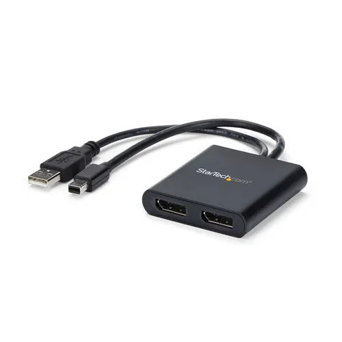 StarTech.com MSTMDP122DP rozgałęziacz telewizyjny Mini DisplayPort 2x DisplayPort