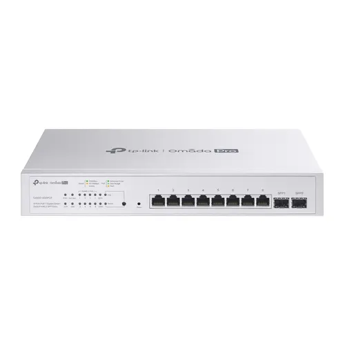 TP-Link Omada Pro S4500-8GHP2F przełącznik sieciowy Zarządzany L2/L2+ Gigabit Ethernet (10/100/1000) Obsługa PoE Szary