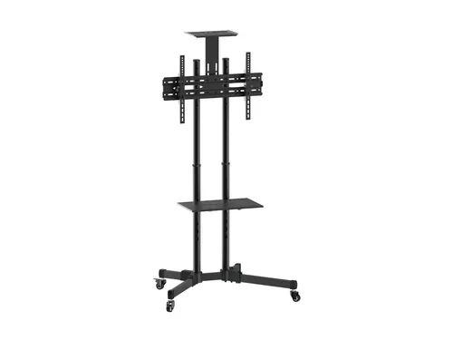 Equip 650603 uchwyt / stojak do monitorów 177,8 cm (70") Podłoga Czarny