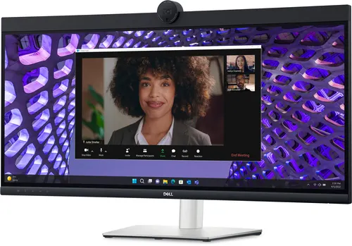 DELL P Series P3424WEB monitor komputerowy 86,7 cm (34.1") 3440 x 1440 px Wide Quad HD LCD Czarny