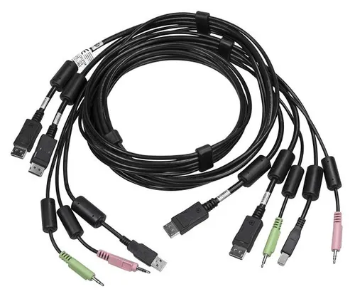 Vertiv Avocent CBL0124 kabel KVM Czarny 1,8 m