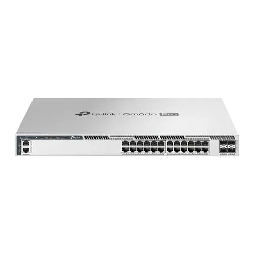 TP-Link Omada Pro S6500-24M4Y przełącznik sieciowy Zarządzany L3 2.5G Ethernet (100/1000/2500) 1U Szary