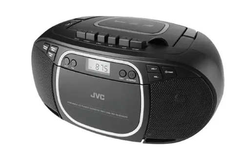 JVC RC-E451B odtwarzacz cd Czarny Przenośny odtwarzacz CD