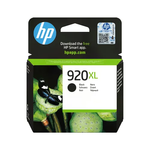 HP 920XL oryginalny wkład atramentowy czarny XL, czarny, wersja EN/ES/PT/PL/CZ