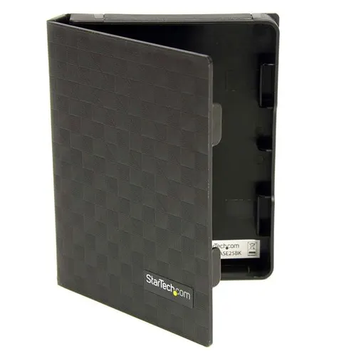 StarTech.com HDDCASE25BK pokrowiec do dysków Etui kieszeniowe Plastik Czarny