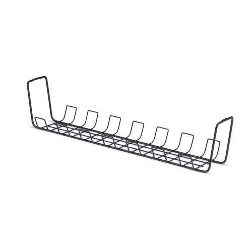 StarTech.com S1MB-DESK-CABLE-TRAY organizator na kable Biurko Kosz na przewody Czarny 1 szt.