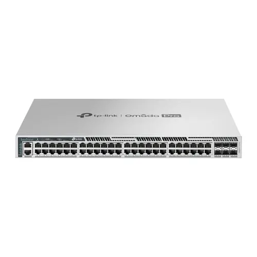 TP-Link Omada Pro S6500-48MPP6Y przełącznik sieciowy Zarządzany L3 2.5G Ethernet (100/1000/2500) Obsługa PoE 1U Szary