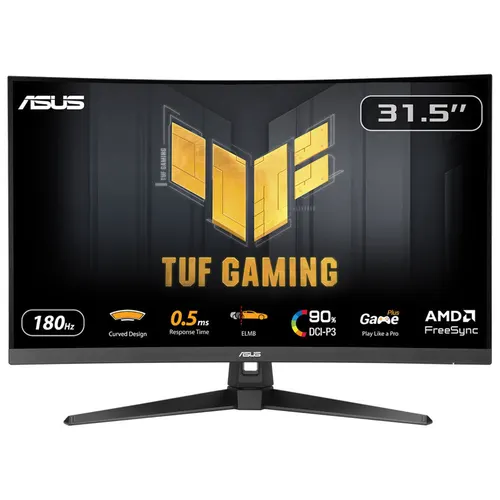 ASUS TUF Gaming VG32WQ3B monitor komputerowy 80 cm (31.5") 2560 x 1440 px Quad HD LED Czarny