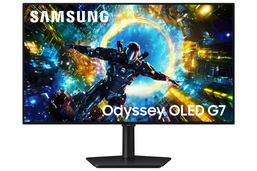 Samsung G73SH monitor komputerowy 81,3 cm (32") 3840 x 2160 px 4K Ultra HD OLED Czarny (LS32HG732SUXEN)