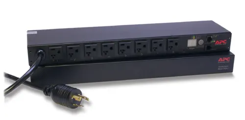 APC AP7901B rozdzielacz zasilania PDU 8 x gniazdo sieciowe 1U Czarny