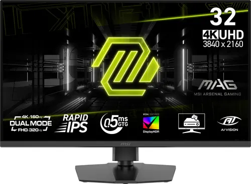 MSI MAG 322URDF E16 monitor komputerowy 80 cm (31.5") 3840 x 2160 px 4K Ultra HD Czarny