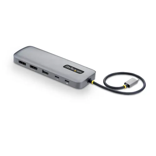 StarTech.com 189B-USBC-MULTIPORT stacja dokująca Przewodowa USB 3.2 Gen 1 (3.1 Gen 1) Type-C Szary
