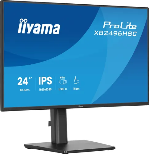 iiyama ProLite XB2496HSC-B1 monitor komputerowy 60,5 cm (23.8") 1920 x 1080 px Full HD LED Czarny