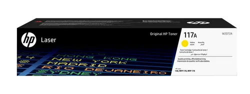 HP 117A oryginalny wkład z żółtym tonerem