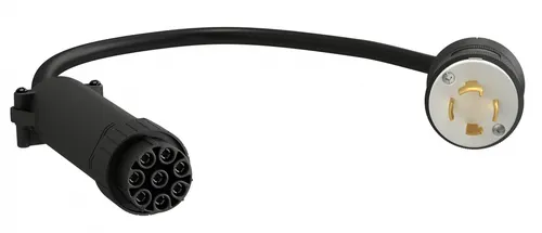 Vertiv FSC3N002 kabel zasilające Czarny 3 m NEMA L15-30P