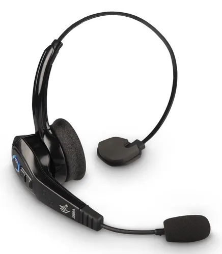 Zebra HS3100-OTH-SB słuchawki/zestaw słuchawkowy Bezprzewodowy Opaska na głowę Biuro/centrum telefoniczne Bluetooth Czarny
