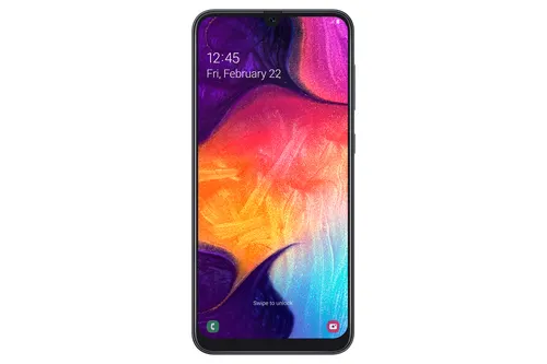 Samsung Galaxy A50 SM-A505F 16,3 cm (6.4") Dual SIM 4G USB Type-C 4 GB 128 GB 4000 mAh Czarny