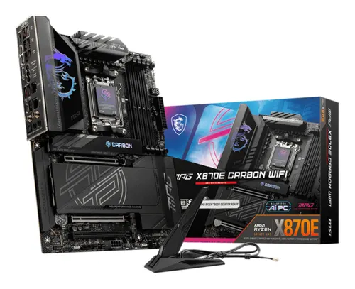 MSI MPG X870E CARBON WIFI płyta główna AMD X870E Gniazdo AM5 ATX