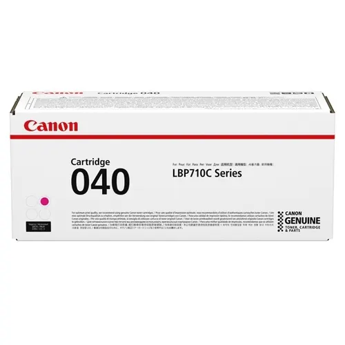 Canon 040 kaseta z tonerem 1 szt. Oryginalny Purpurowy