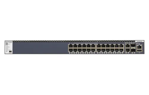 NETGEAR M4300-28G Zarządzany L3 Gigabit Ethernet (10/100/1000) 1U Czarny