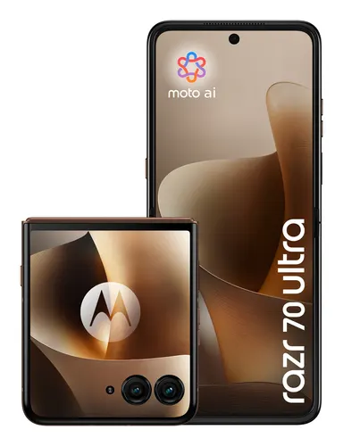 Motorola razr 70 ultra 17,7 cm (6.96") Dual SIM Android 16.0 5G USB Type-C 16 GB 512 GB 5000 mAh Drewno