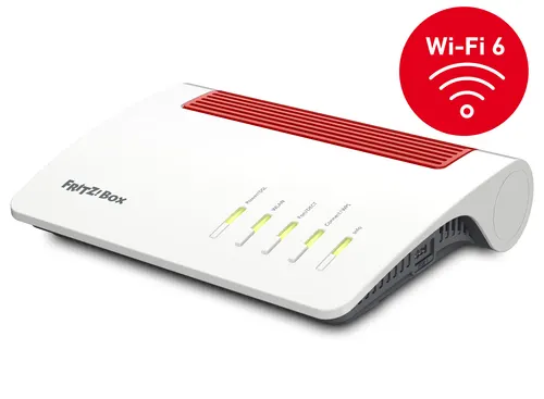 Box 7590 AX router bezprzewodowy Gigabit Ethernet Dual-band (2.4 GHz/5 GHz) Biały