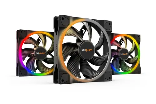 be quiet! Light Wings, 140mm PWM Triple Pack Obudowa komputera Wentylator 14 cm Czarny 1 szt.