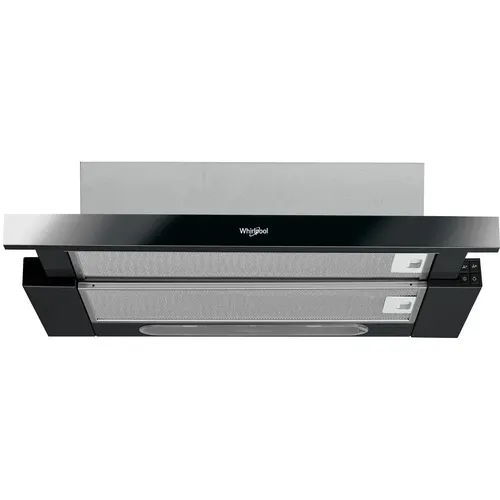 Whirlpool AKR750GK Pół wbudowany (wyciągany) Czarny 304 m³/h
