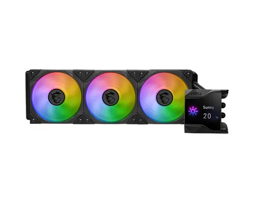 MSI MPG CORELIQUID D360 system chłodzenia komputerów Procesor Chłodnica cieczy all-in-one 12 cm Czarny 1 szt.