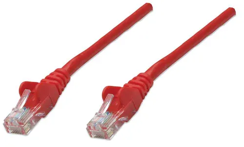 Intellinet 319300 kabel sieciowy Czerwony 2 m Cat5e U/UTP (UTP)