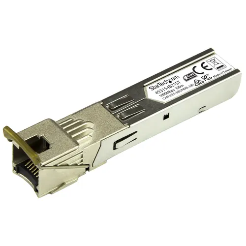 StarTech.com 453154B21ST moduł przekaźników sieciowych Miedź 1000 Mbit/s SFP