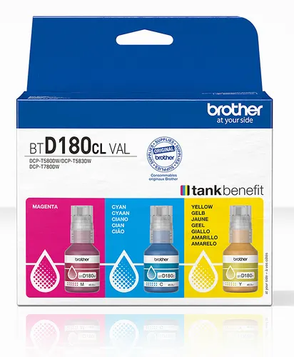Brother BTD180CLVAL wkład atramentowy do drukarki Oryginalny
