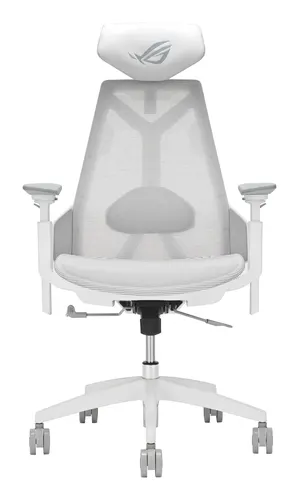 ASUS ROG Destrier Ergo Core White Fotel dla gracza Siatka z oczkiem Biały