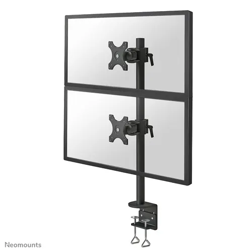 Neomounts FPMA-D700DV uchwyt / stojak do monitorów 68,6 cm (27") Biurko Czarny