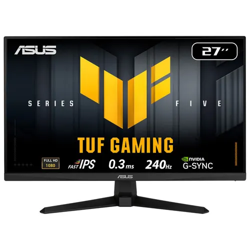 ASUS TUF Gaming VG279QM5A monitor komputerowy 68,6 cm (27") 1920 x 1080 px Full HD LCD Czarny