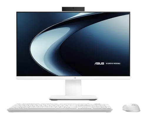 ASUS V400 AiO V440VAK-WPC331W Intel Core 3 100U 60,5 cm (23.8") 1920 x 1080 px All-in-One PC 8 GB DDR5-SDRAM 512 GB SSD Windows 11 Home Wi-Fi 6 (802.11ax) Biały