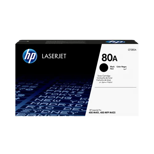 HP 80A oryginalny wkład z czarnym tonerem LaserJet