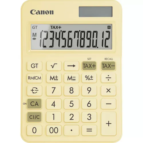 Canon LS-125KB kalkulator Desktop Podstawowy kalkulator Żółty