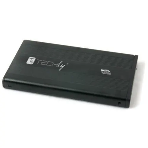 Techly I-CASE SU3-25B obudowa do dysków twardych Czarny 2.5" Zasilane prze USB