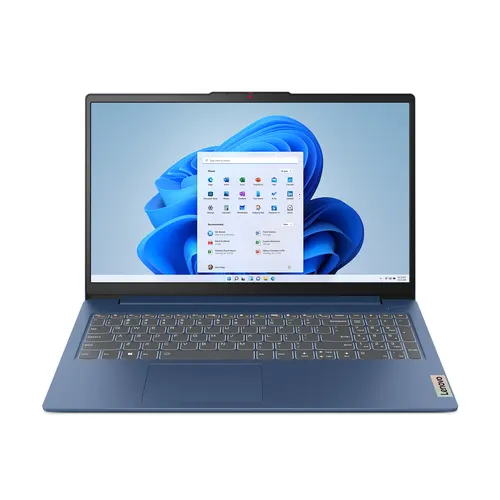 Lenovo IdeaPad Slim 3 15IRU8 Intel® Core™ i3 i3-1315U Laptop 39,6 cm (15.6") Full HD 8 GB LPDDR5-SDRAM 512 GB SSD Wi-Fi 6 (802.11ax) Windows 11 Home Niebieski Angielski