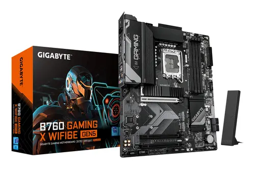 GIGABYTE B760 GAMING X WIFI6E GEN5 Intel B760 LGA 1700 ATX