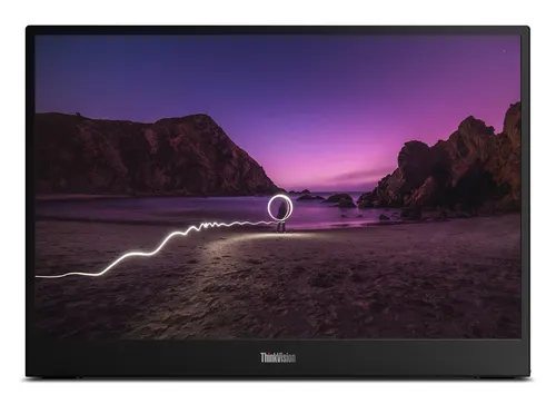 Lenovo ThinkVision M16 monitor komputerowy 40,6 cm (16") 1920 x 1200 px WUXGA LCD Czarny