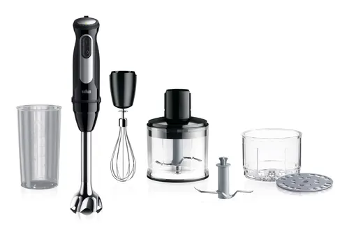 Braun MultiQuick 5 MQ55.254MBK 0,5 l Blender immersyjny 1000 W Czarny, Stal nierdzewna