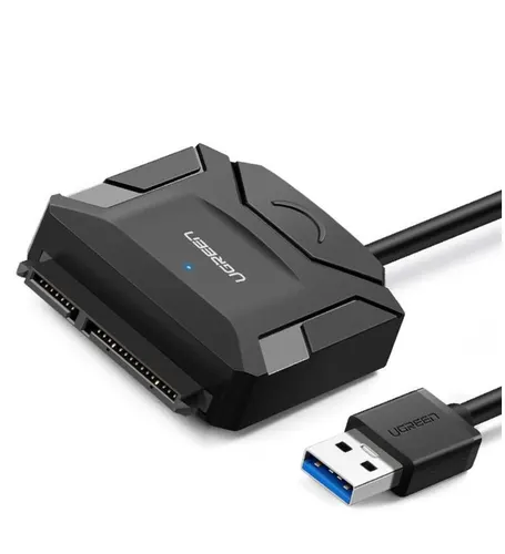 Ugreen 20611 przejściówka do kabli USB 3.0 SATA III Czarny