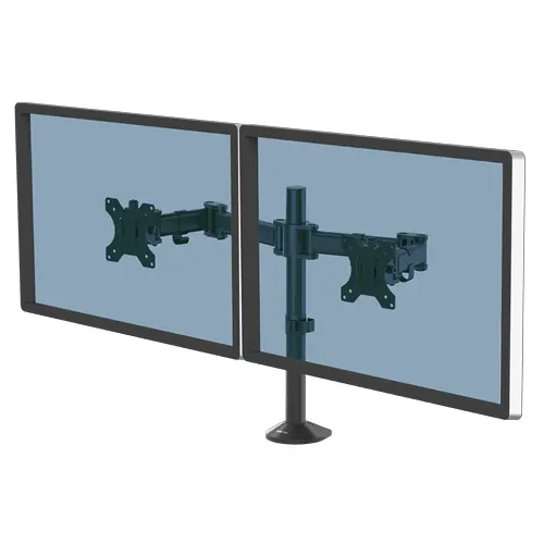 Fellowes Reflex 8502601 uchwyt / stojak do monitorów 68,6 cm (27") Biurko Czarny